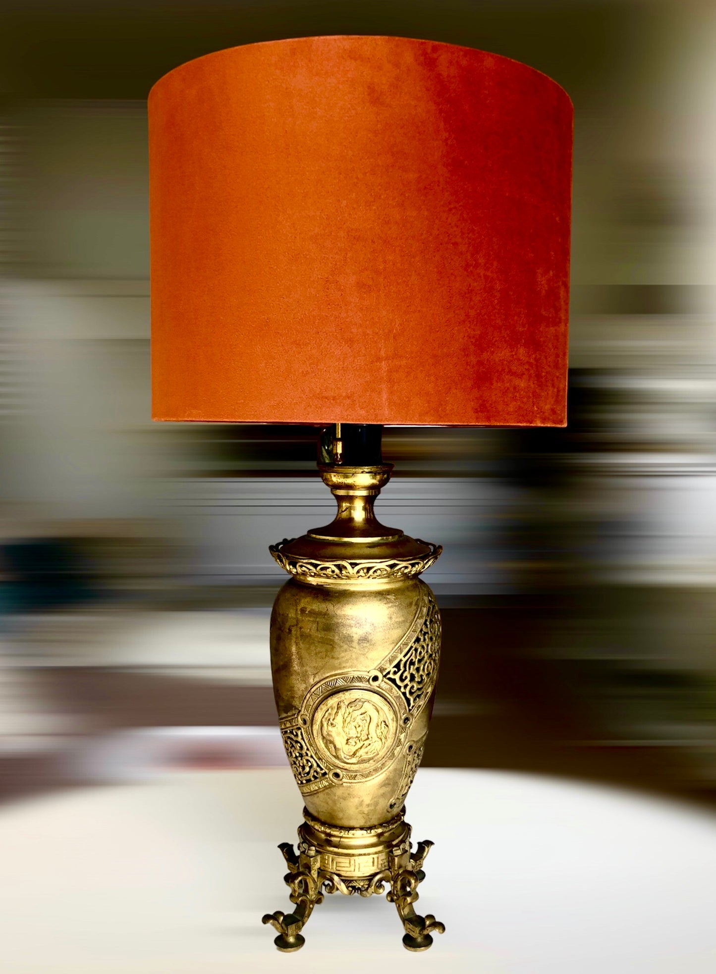 Tafellamp ca. 1880