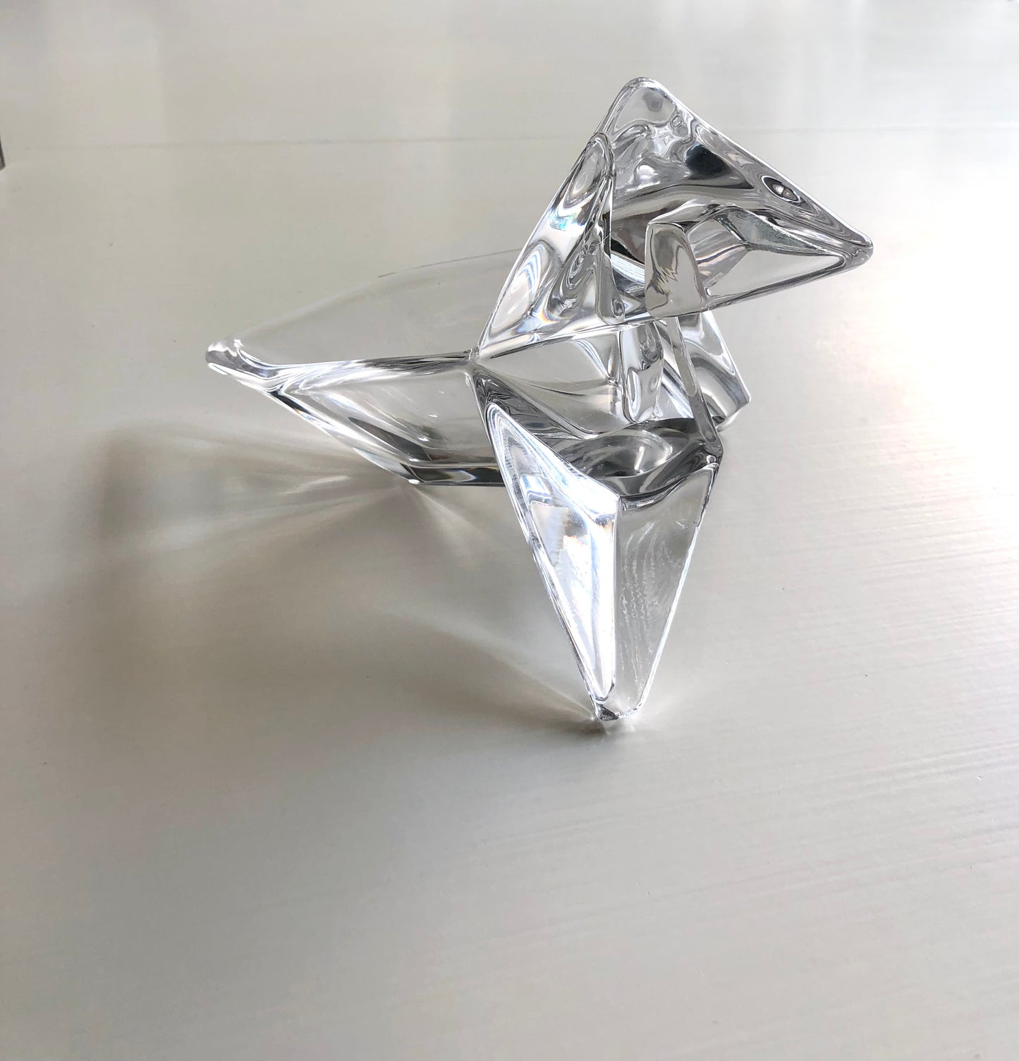 Art deco kristallen origami